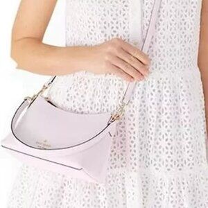 Kate Spade Sadie Crossbody Bag Leather Purse Lilac Moon